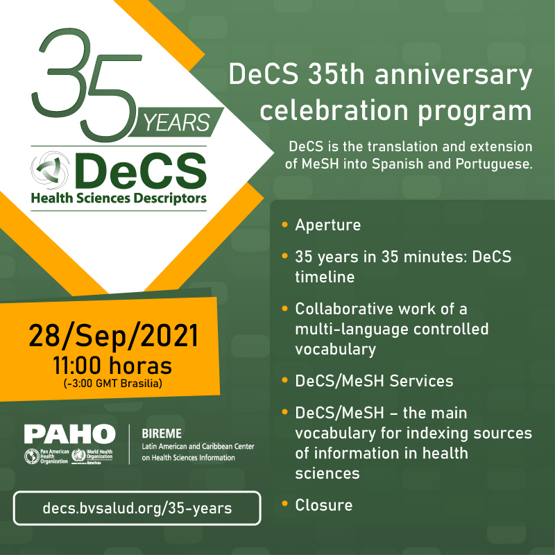 DeCS 35 Years Program