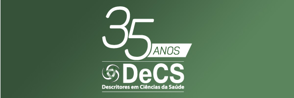 Logo DeCS-35 anos